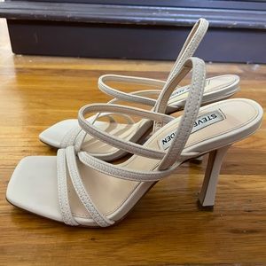 Steve Madden Strappy Beige heels